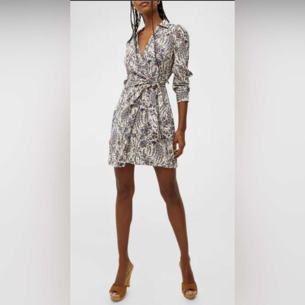 BRAND NEW $598 Veronica Beard LAVELLA 100% Silk Dress Size US 2